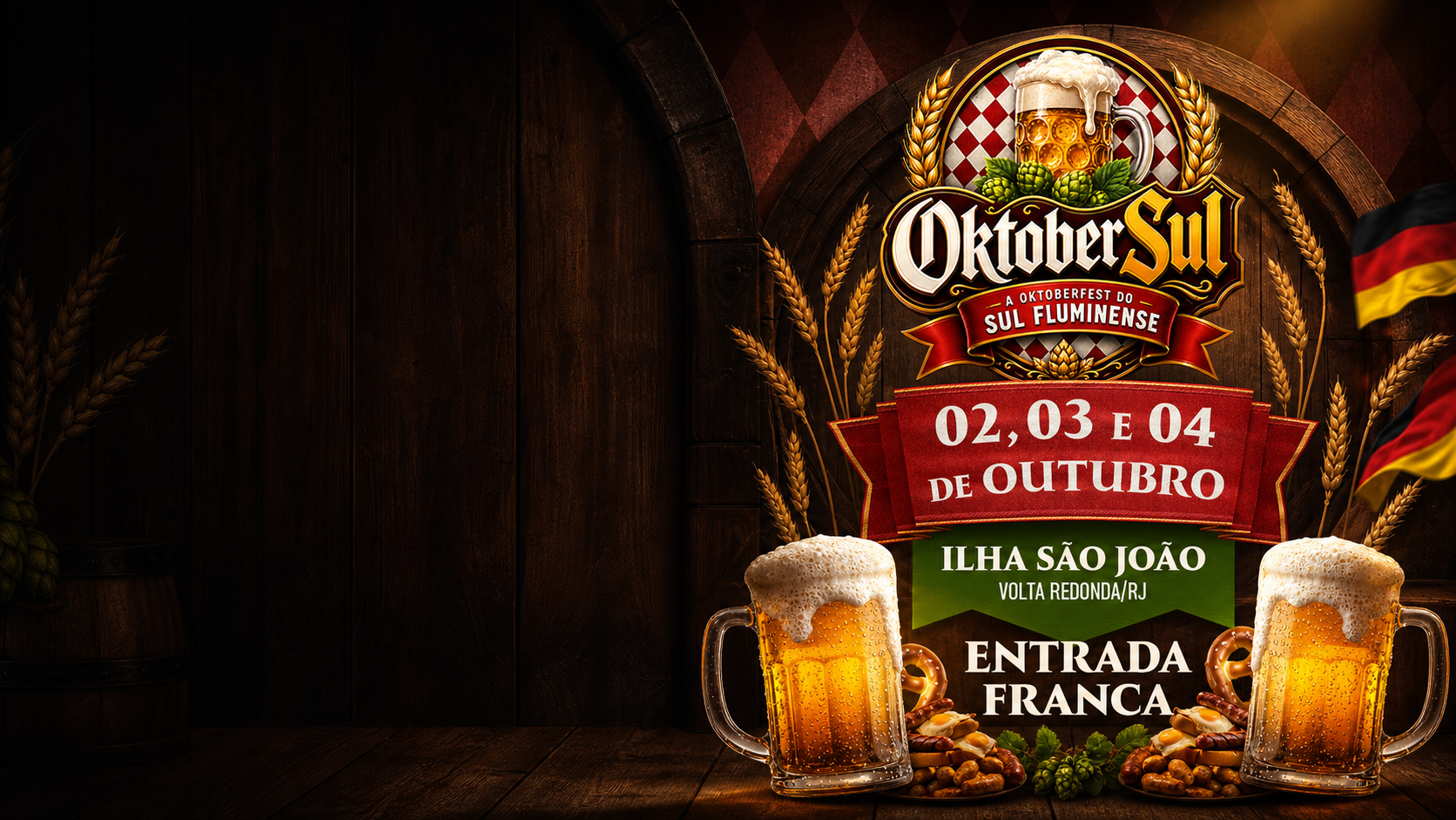 OKTOBER SUL — 02, 03 E 04 OUT, Ilha São João